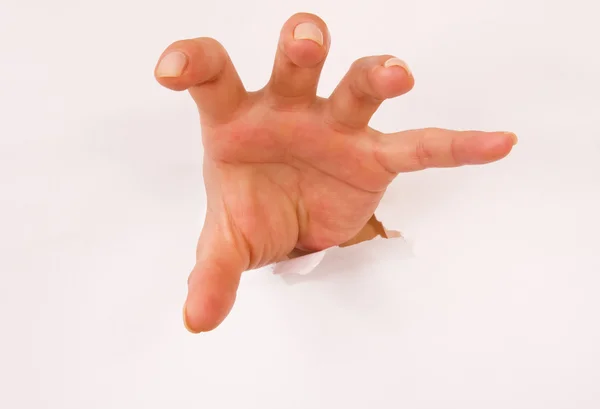 Страшная рука — стоковое фото