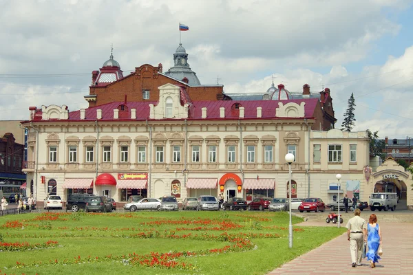 Tomsk, Trinity Square — Stock Photo, Image