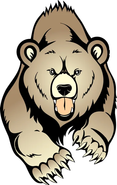 Medvěd grizzly — Stockový vektor