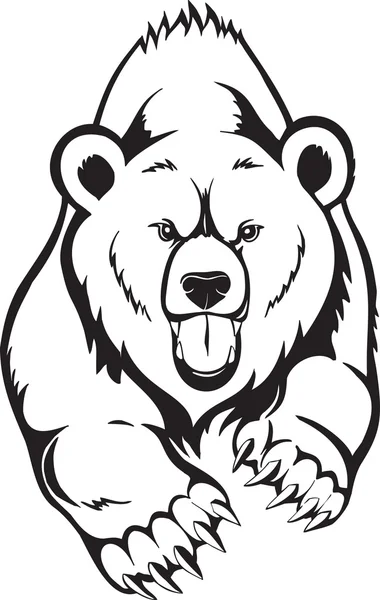 Niedźwiedź Grizzly — Wektor stockowy