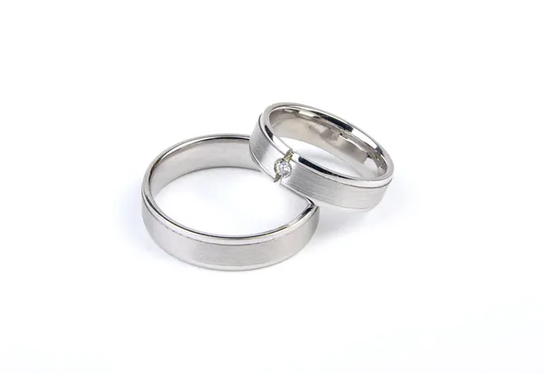 Wedding rings Royalty Free Stock Images