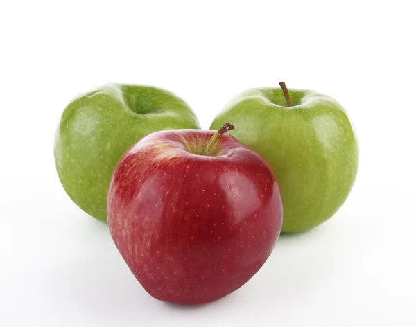 Três maçãs — Fotografia de Stock