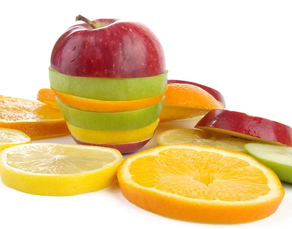 Fatias de frutas — Fotografia de Stock