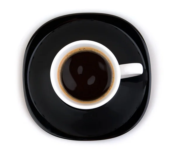 Coffe cup med urklippsbana — Stockfoto
