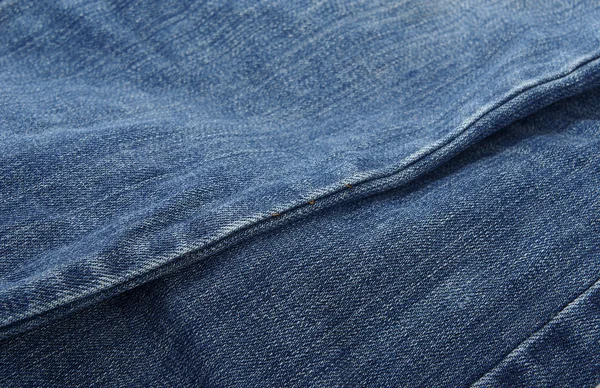 牛仔裤-无缝的织物纹理 — 图库照片