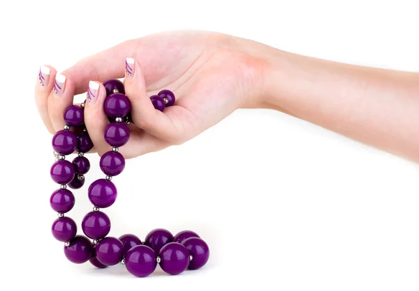 紫の宝石類 — ストック写真