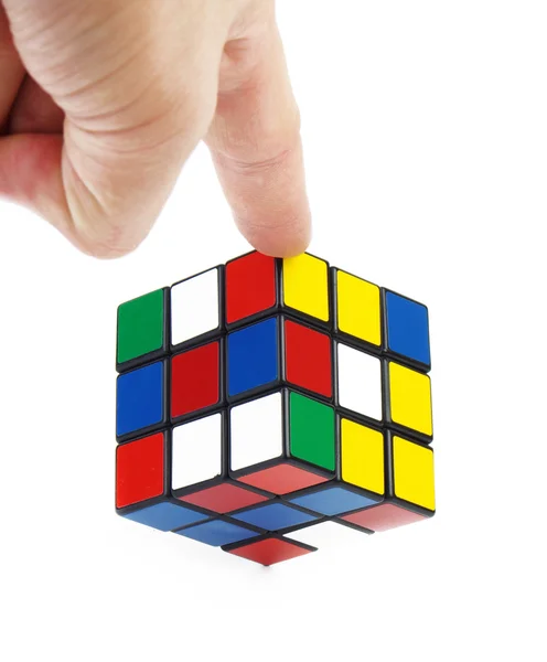 Cubo rúbico — Fotografia de Stock