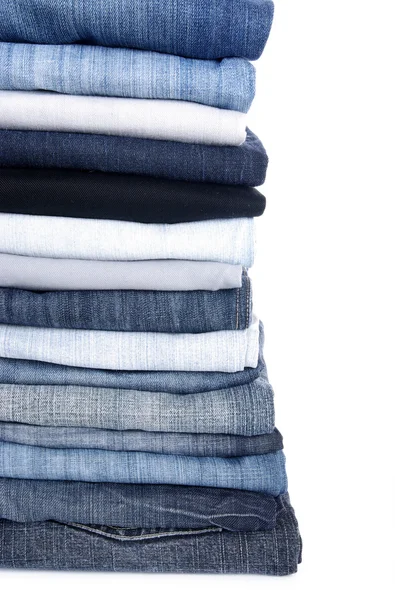 Различные джинсы — стоковое фото