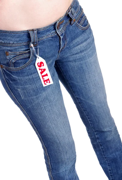 Frauen mit Jeans — Stockfoto