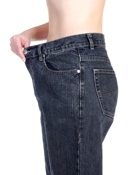 Mulheres com jeans — Fotografia de Stock