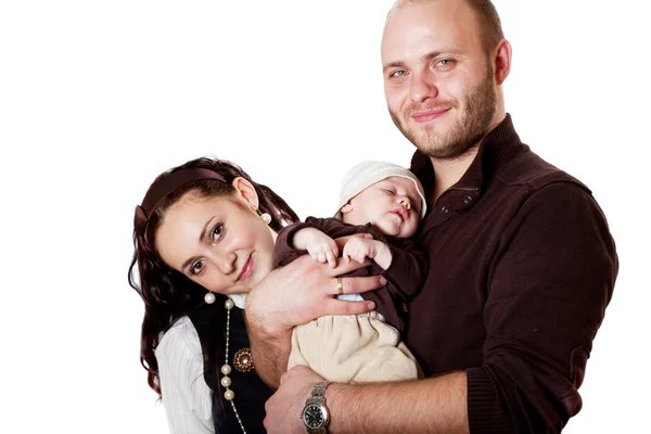 Retrato de família feliz — Fotografia de Stock