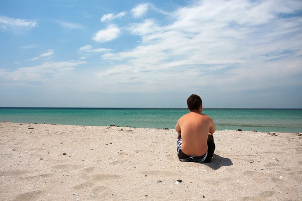 stock image Portrait of a relaxed young man