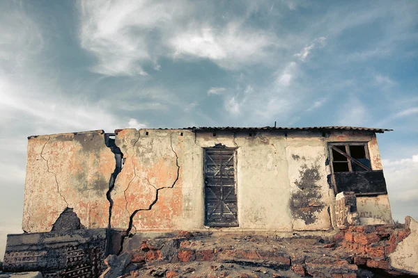 破壊された建物 — ストック写真