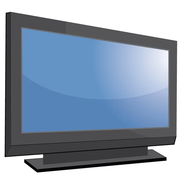 Televisión de alta definición — Vector de stock
