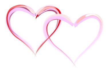 Two sketch Heart clipart