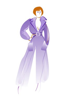 Fashion woman clipart