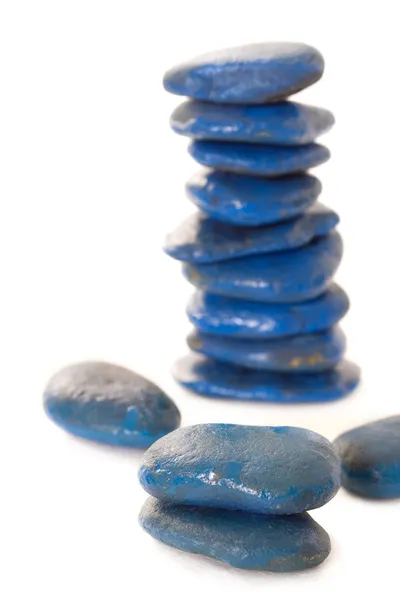 stock image Blue spa stone