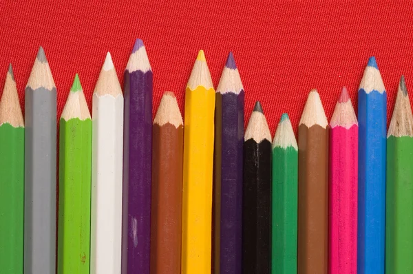 Färger pennor — Stockfoto