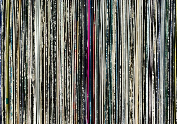 Vinyl Covers Rechtenvrije Stockfoto's
