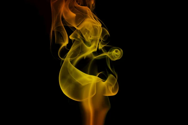 Пламенный дым — стоковое фото
