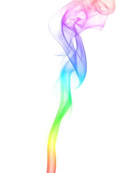 Flor de humo arco iris — Foto de Stock