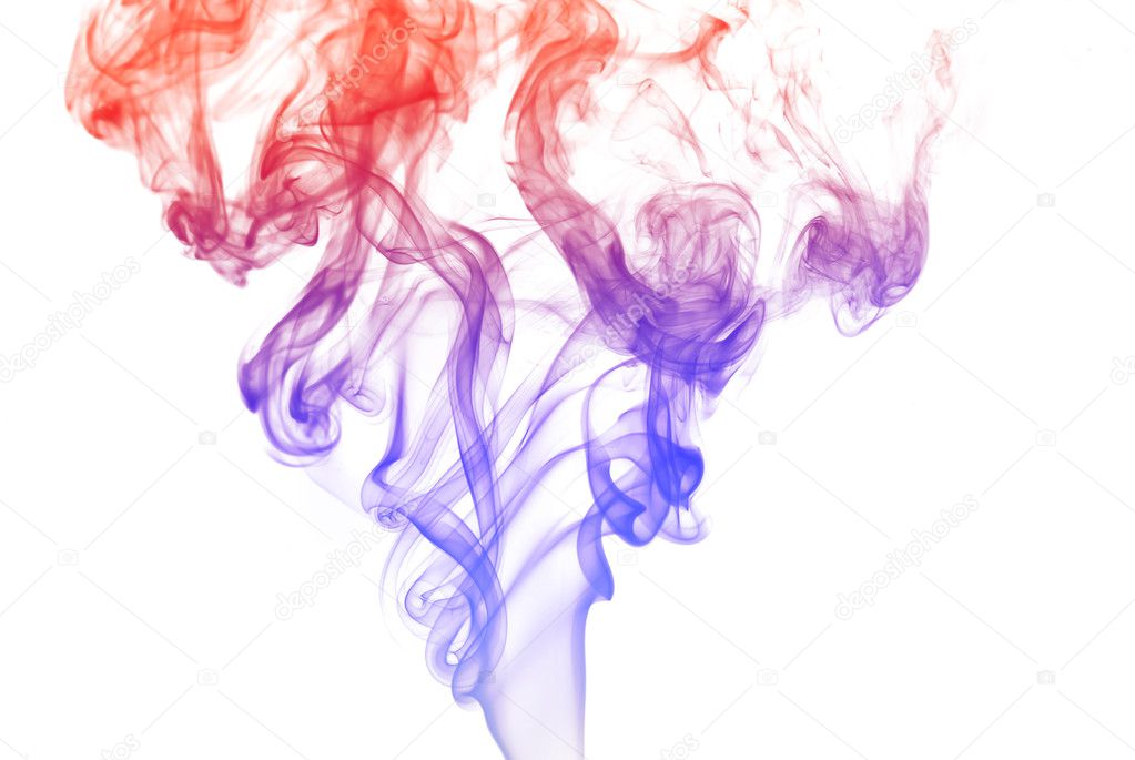 Colorful Pillar of Smoke