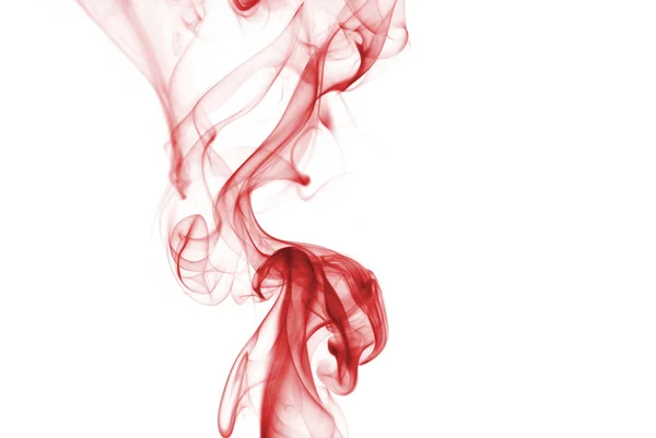 Красный дым Стоковое Фото