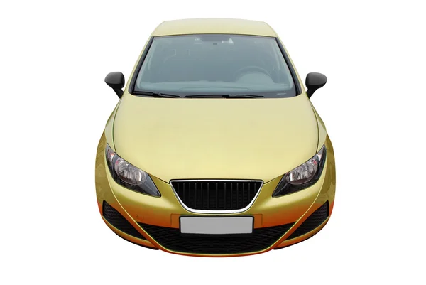 Gold car — Stock Photo, Image