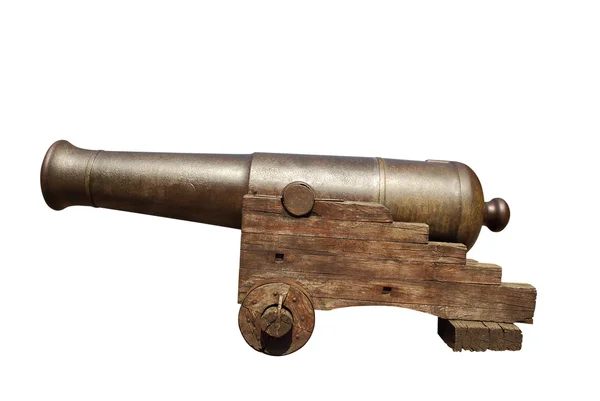 Old iron cannon — Stock Photo, Image