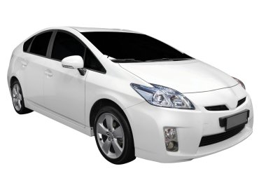 Hybrid car clipart