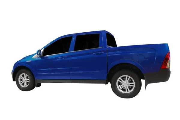 Samochód pick-up niebieski — Zdjęcie stockowe