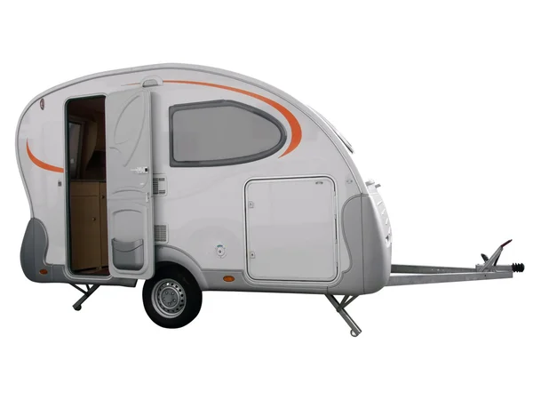 Camping trailer — Stock Photo, Image