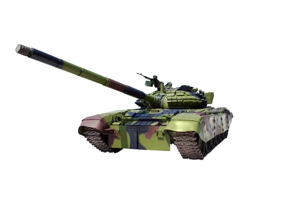 Front view of tank isolated — Stock Photo, Image