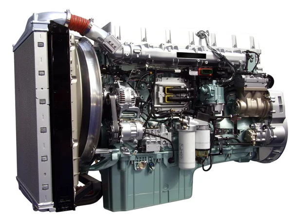 Heavy truck engine — Stock Photo, Image