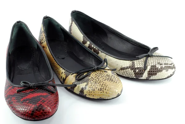 Mulher balé sapatos planos — Fotografia de Stock