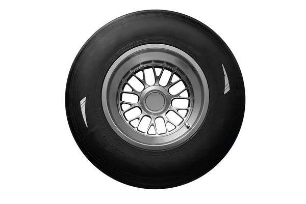 Závodní pneumatiky — Stock fotografie