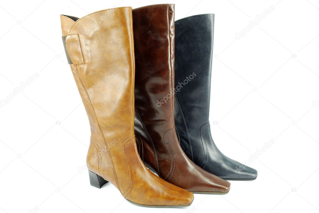 Woman tall boots