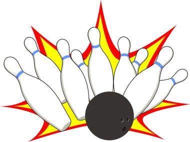 Bowling clipart