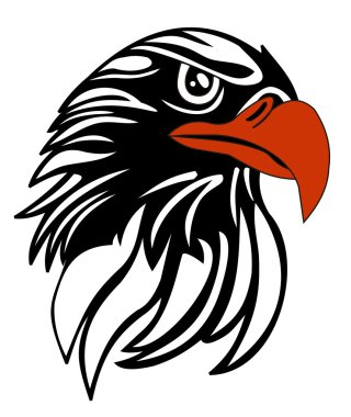 Eagle head clipart