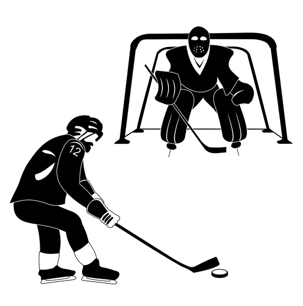 Hokej — Stockový vektor