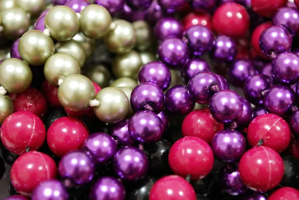 Plastic pearls — Stock Photo, Image