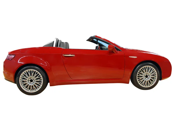 Red cabriolet car — Stock Photo, Image