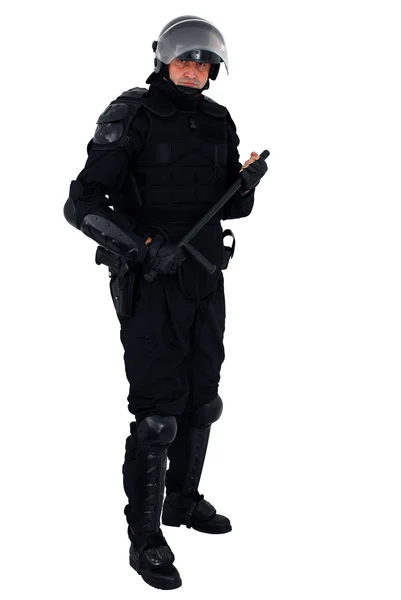 Riot policeman — Stock Photo, Image