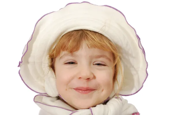 Μικρό κορίτσι χαμογελά — Φωτογραφία Αρχείου