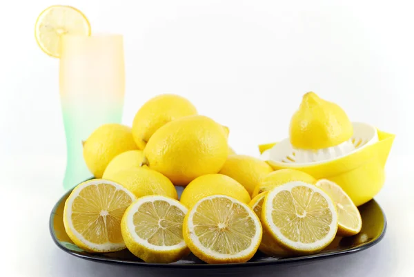 Citrony a limonádu — Stock fotografie