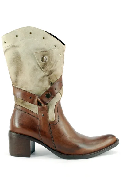 Vrouw cowboy boot — Stockfoto