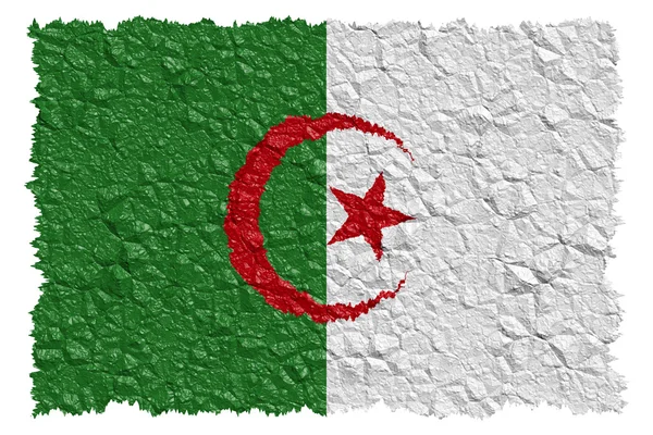 Bandera Nacional Argelia —  Fotos de Stock