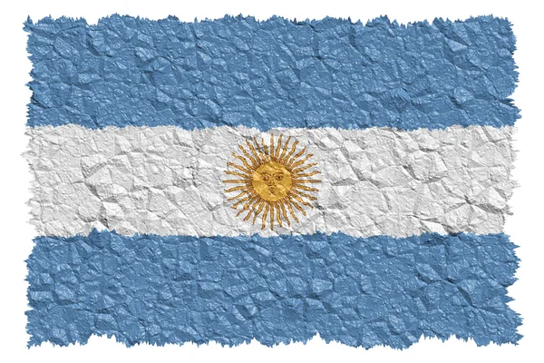 Nemzeti zászló, Argentína — Stock Fotó