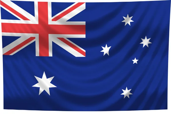 National Flag Australia — Stock Photo, Image