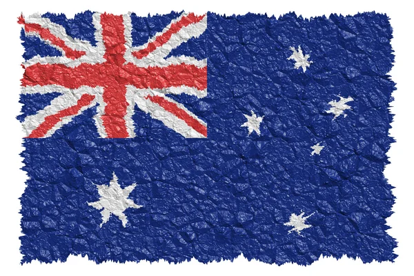 Nationale vlag van Australië — Stockfoto